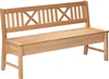 Sitzbank Deborah aus Massivholz 146 x 52 x 87 Küchenbank Produktbild-Vorschau 1