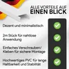 Kabelkanal aus hochwertigem PVC weiß Kabelleiste 2m - 1 Produktbild-Vorschau 7