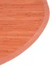 Flickenteppich rund Chindi Uni waschbar Ø 60 cm Orange Produktbild-Vorschau 3