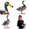 KADAX Ente Figur 41 cm, Gartenfigur aus pulverbeschichtetem Produktbild-Vorschau 9
