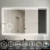 LED Badspiegel mit Uhr Bluetooth Produktbild-Vorschau 2