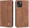 Étui en cuirPolyuréthanerétro pour iPhone 13 Étui design Voir les images du produit 1