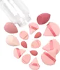Ein Set rosa Make-up-Schwämme in einem Mixbecher und Produktbild-Vorschau 5