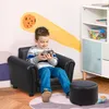 Poltroncina per bambini con poggiapiedi Divanetto per Anteprima dell’immagine prodotto 2