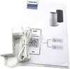 An instruction manual or quick start guide for a Philips Air Purifier, along with its power adapter. Produktbild-Vorschau