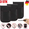 3X Auto Schlüssel Keyless Go Schutz Schlüssel RFID Signal Produktbild-Vorschau 1