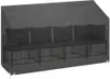 vidaXL Obal na záhradnú lavičku 12 očiek 210x70x70/88 cm Náhľad obrázku produktu 1