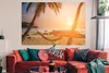 MuchoWow® Poster Sommer - Sonnenuntergang - Hängematte Produktbild-Vorschau 2