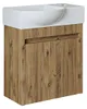 Roomart LEO Badmöbel-Set 2-teilig 46.5 cm breit,  Eiche Produktbild-Vorschau 6
