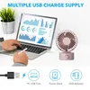 USB ventilátor,  kancelářský ventilátor, tichý mini Náhled obrázku produktu 4