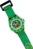Minecraft "Zeit-Lehrer" Uhr mit Stoffarmband Grün Unisize Produktbild-Vorschau 4