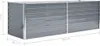vidaXL Lit surélevé de jardin Acier galvanisé 240x80x77 cm Voir les images du produit 2