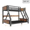Stapelbed 90x200/140x200 cm, metalen bed met Productafbeelding-voorbeeld 6