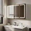 Spiegelschaaf voor de badkamer met verlichting, 120x75cm, Productafbeelding-voorbeeld 1