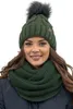 Vivisence damen bommelmütze und schal set warm Produktbild-Vorschau 1