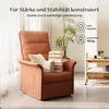 A recliner chair in a room setting, with books and a plant. Produktbild-Vorschau