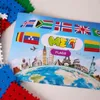 Klocki Meli Minis Vlaggen 3-in-1, 700 elementen - leerzame Productafbeelding-voorbeeld 6