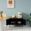 Lendo Online Table basse 68x50x44 cm Métal Noir Voir les images du produit 4