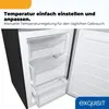 Exquisit Gefrierschrank GS81-040B inoxlook-az | 87 l Produktbild-Vorschau 3