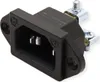 BACHMANN Kaltgerätestecker IEC320 C14, schwarz, Produktbild-Vorschau 1