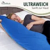 sada 2 obliečok na vankúš 100% bavlna 40x145 cm Kráľovská Náhľad obrázku produktu 4