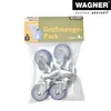 WAGNER Soft-Lenkrolle 4tlg. Set- Ø 50 mm, Stahl verzinkt, Produktbild-Vorschau 6