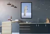 MuchoWow® Gerahmtes Poster Eisbär - Lustig - Schnee - Produktbild-Vorschau 2