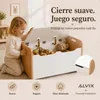 Caja de juguetes ALVIX con banco y cojín de 3 cm de grosor, Vista previa de la imagen del producto 3