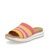 Remonte Damen-Pantolette Lite n Soft Sunflower-Fuchsia, Produktbild-Vorschau 2