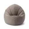 A single, light gray beanbag chair is shown against a white background. Anteprima dell’immagine prodotto