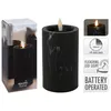 2er LED Kerze Stumpenkerze Marmor Optik flackern Ø7x12,5cm Batterie Voir les images du produit