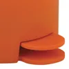 MSV kleine prullenbak voor badkamer/toilet - oranje - 3 Productafbeelding-voorbeeld 5