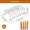 2 Stück Toastständer Edelstahl Toast Rack, Toastständer Produktbild-Vorschau 2