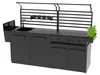Cozze® Gas-Grill Combo 900, Grillrost / Plancha, Temperatur Produktbild-Vorschau 3