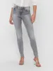 ONLY ONLWAUW LIFE MID SK BB BJ694 NOOS Medium Grey Denim Produktbild-Vorschau 5