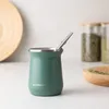 Navaris Yerba Mate Becher Set aus Edelstahl - 300ml Tee Produktbild-Vorschau 2
