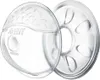 Two clear plastic breast shells are shown side-by-side against a white background. Náhľad obrázku produktu