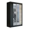 Schwebetürenschrank, 2-türig Schrank mit Spiegel! Moderne Produktbild-Vorschau 2