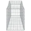vidaXL Gabionen mit Hochbogen 18 Stk. 200x50x60/80 cm Produktbild-Vorschau 5