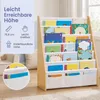 SONGMICS Kinderregal mit 6 Ebenen, Stabiles Produktbild-Vorschau 5