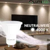 LUMILED GU10, żarówka LED PAR16, 1,5W, 150lm, 4000K (biała Podgląd zdjęcia produktu 3