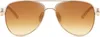 styleBREAKER Damen Sonnenbrille Pilotenbrille mit Strass | Produktbild-Vorschau 3