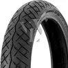 A close-up of a motorcycle tire against a white background. Produktbild-Vorschau