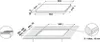 Table de cuisson à induction 65cm 3 feux 7200w noir - Voir les images du produit 4