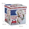 Skládací stolička s víkem, rd9050, Marilyn Monroe Náhled obrázku produktu 4