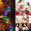 Solar-Windspiel, Eulenform, LED-Solar-Windspiel-Lampe, Produktbild-Vorschau 7