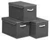 SONGMICS Aufbewahrungsbox mit Deckel, klappbar, 3er Set, 50 Produktbild-Vorschau 1
