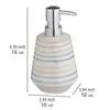 WENKO dispenser di sapone in Vetroceramica 350 ml dispenser Anteprima dell’immagine prodotto 3