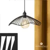 Minimalistyczna LAMPA WISZĄCA Galt ŻELAZNA czarna Podgląd zdjęcia produktu 10