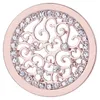 Morella Damen Coin 33 mm Zirkonia Ornament roségold Produktbild-Vorschau 1